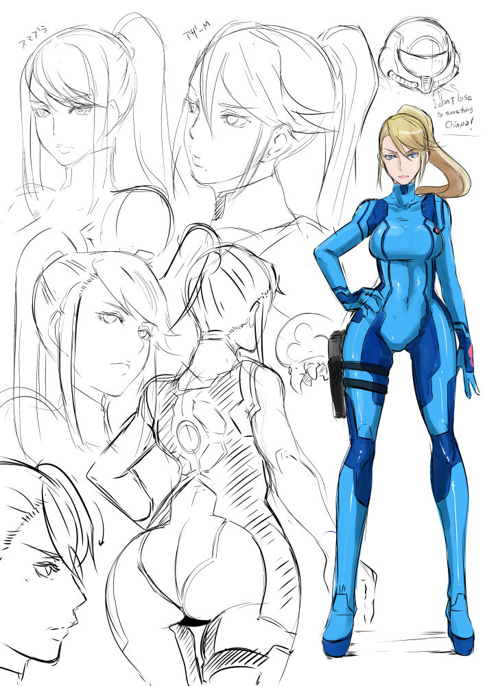 Butcha-U Samus CG + Bonus Pics/Sketches page 1 full