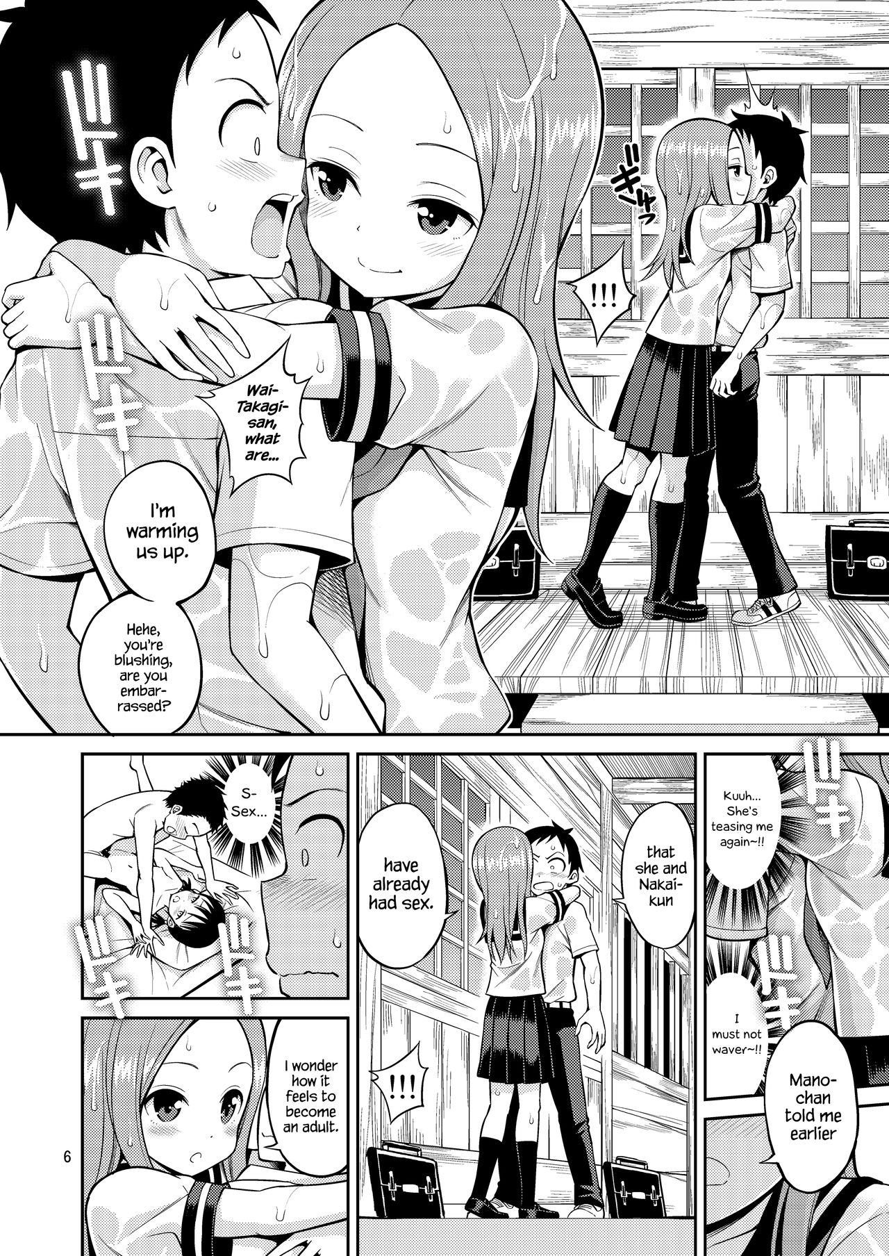 Ijikuri Jouzu no Takagi-san page 6 full