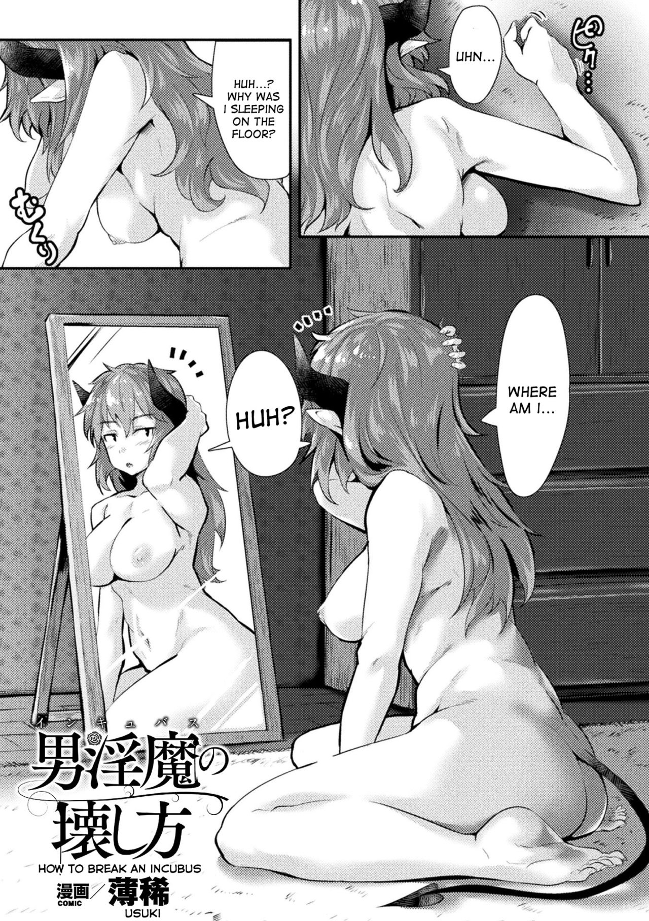 Otoko Inma no Kowashikata | How to Break an Incubus page 1 full