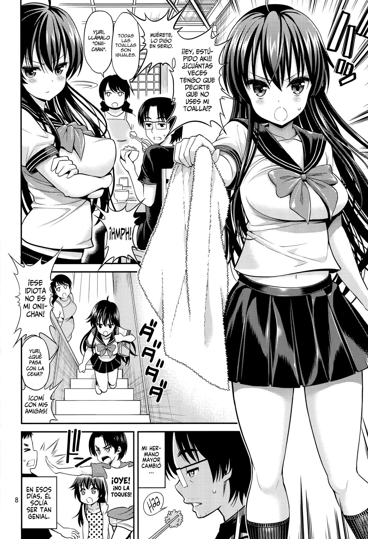 Neteiru Imouto ~Ijiru Ani~ | Hermana durmiente ~Hermano juguetón~ page 7 full