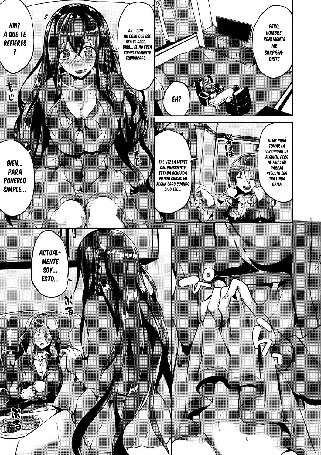 Bitch Onee-san VS Doutei Futanari Reijou | Slutty Bitch VS Young Virgin Futanari page 7 full