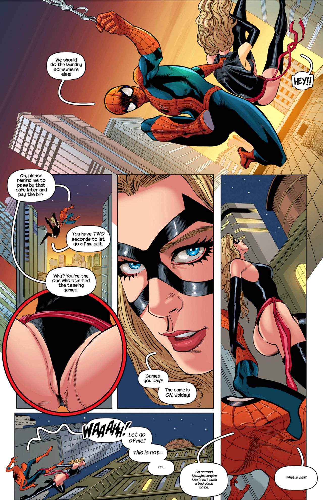 the Amazing Spider-Man & Ms. Marvel page 4 full