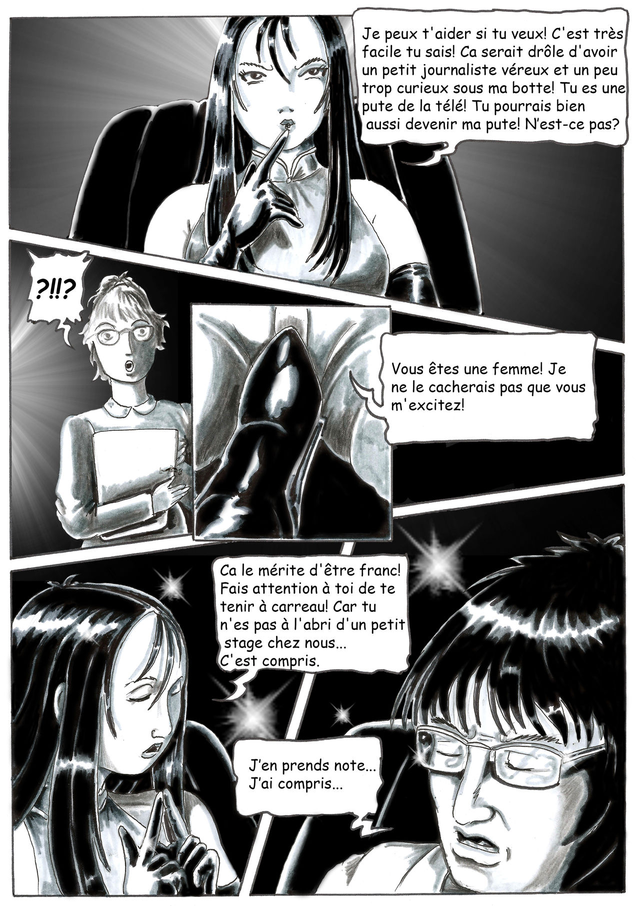 The Fortress of Madam Yo - Chapter 1: L'interview page 10 full
