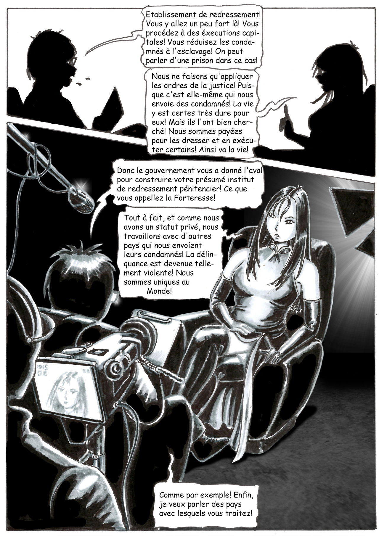The Fortress of Madam Yo - Chapter 1: L'interview page 3 full
