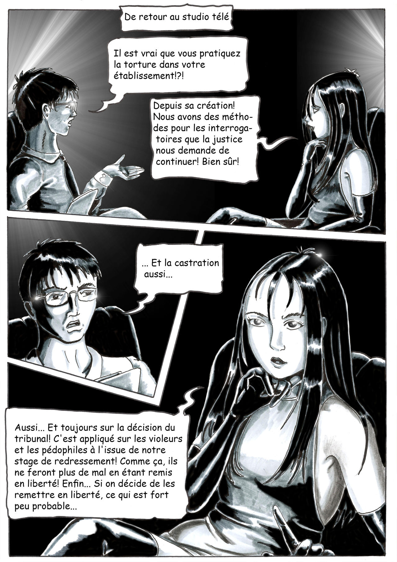The Fortress of Madam Yo - Chapter 1: L'interview page 8 full