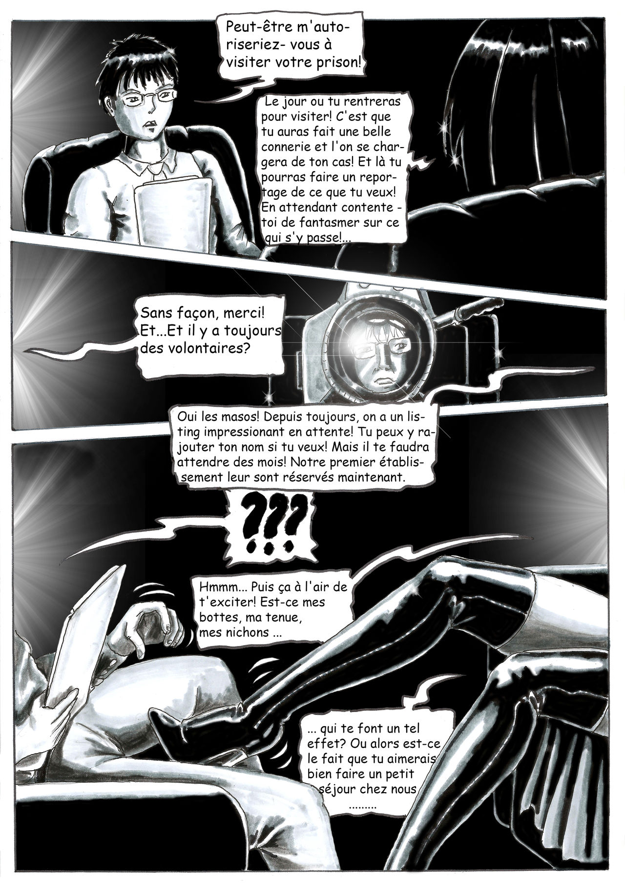 The Fortress of Madam Yo - Chapter 1: L'interview page 9 full