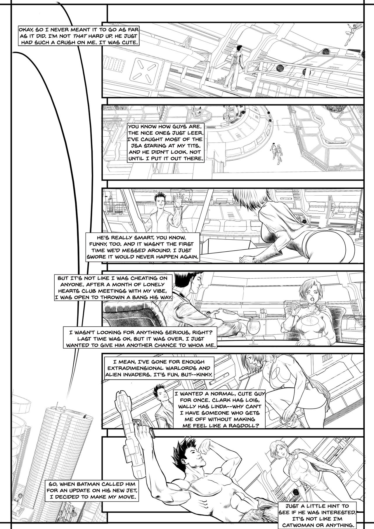 Power Girl's Boy Toy page 2 full