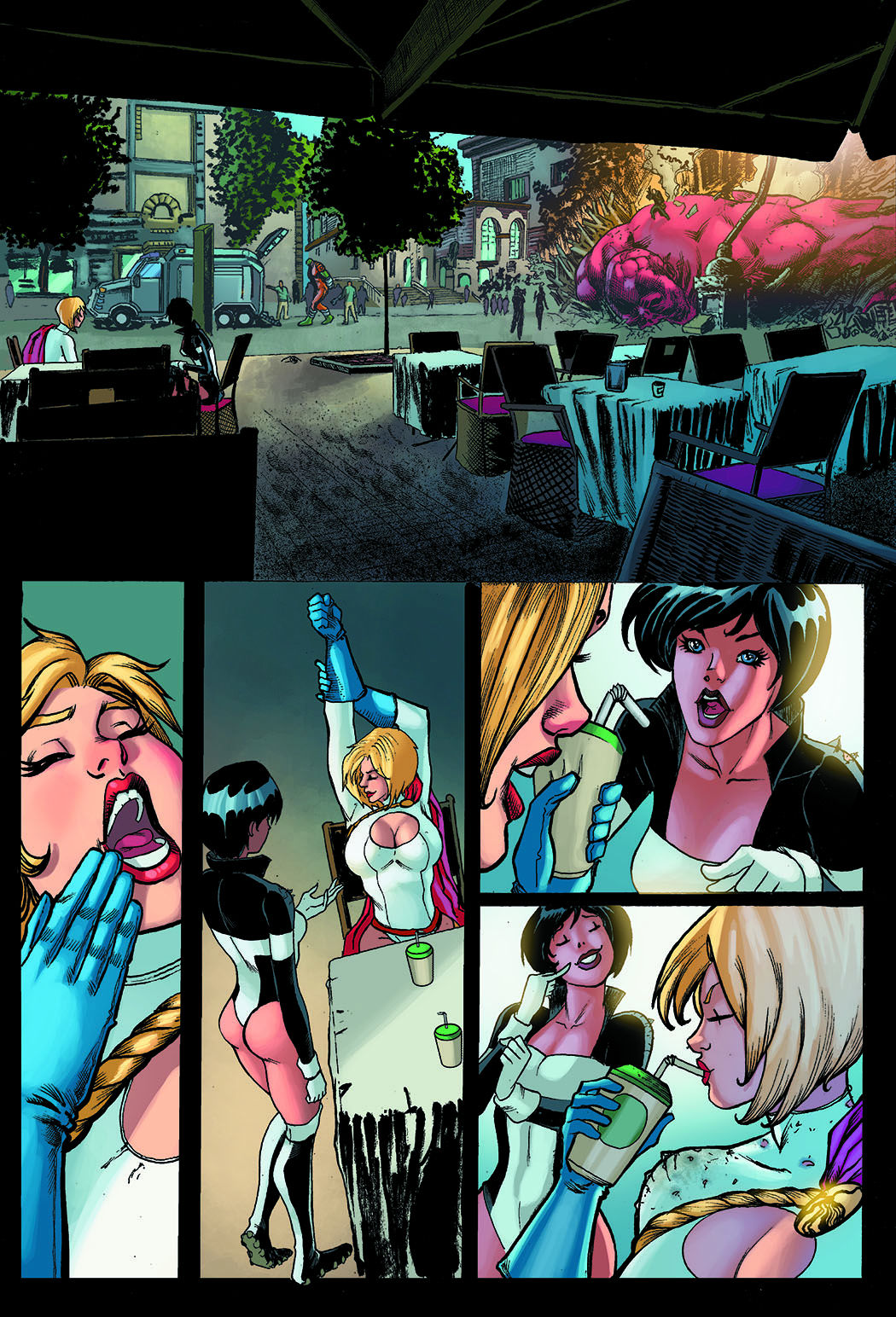 Power Girl's Boy Toy page 9 full