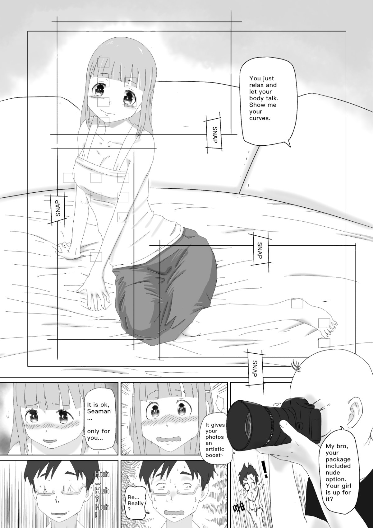 My Girlfriend's Virginity Graduation Album page 5 full