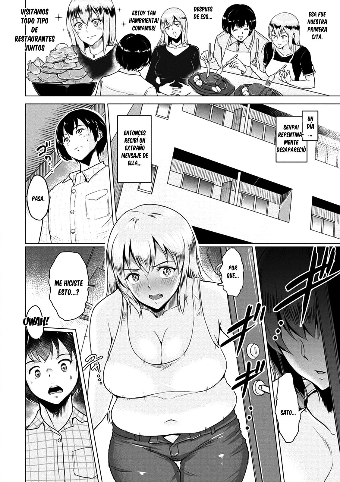 Senpai Before and After | Senpai Antes y Despues page 4 full