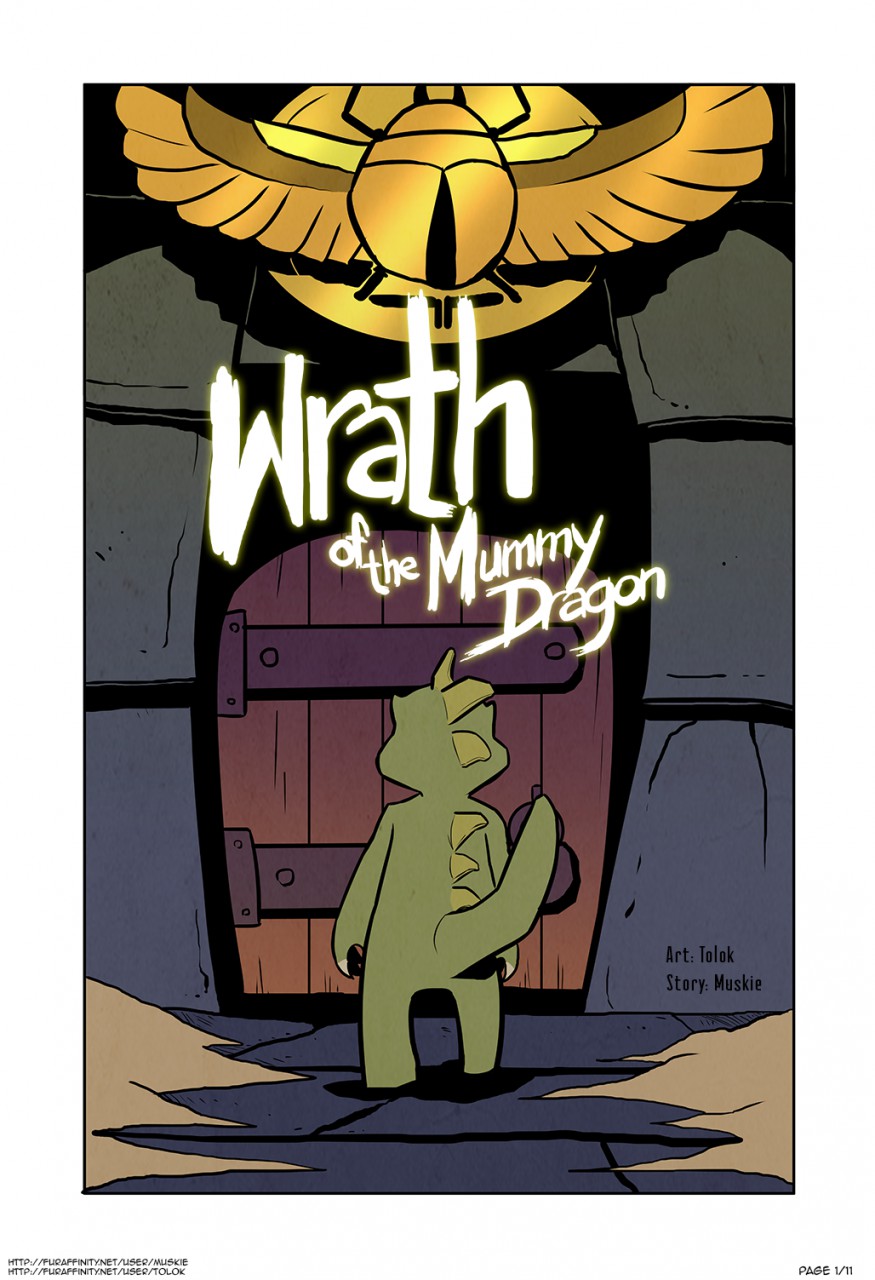 Wrath of the Mummy Dragon page 1 full