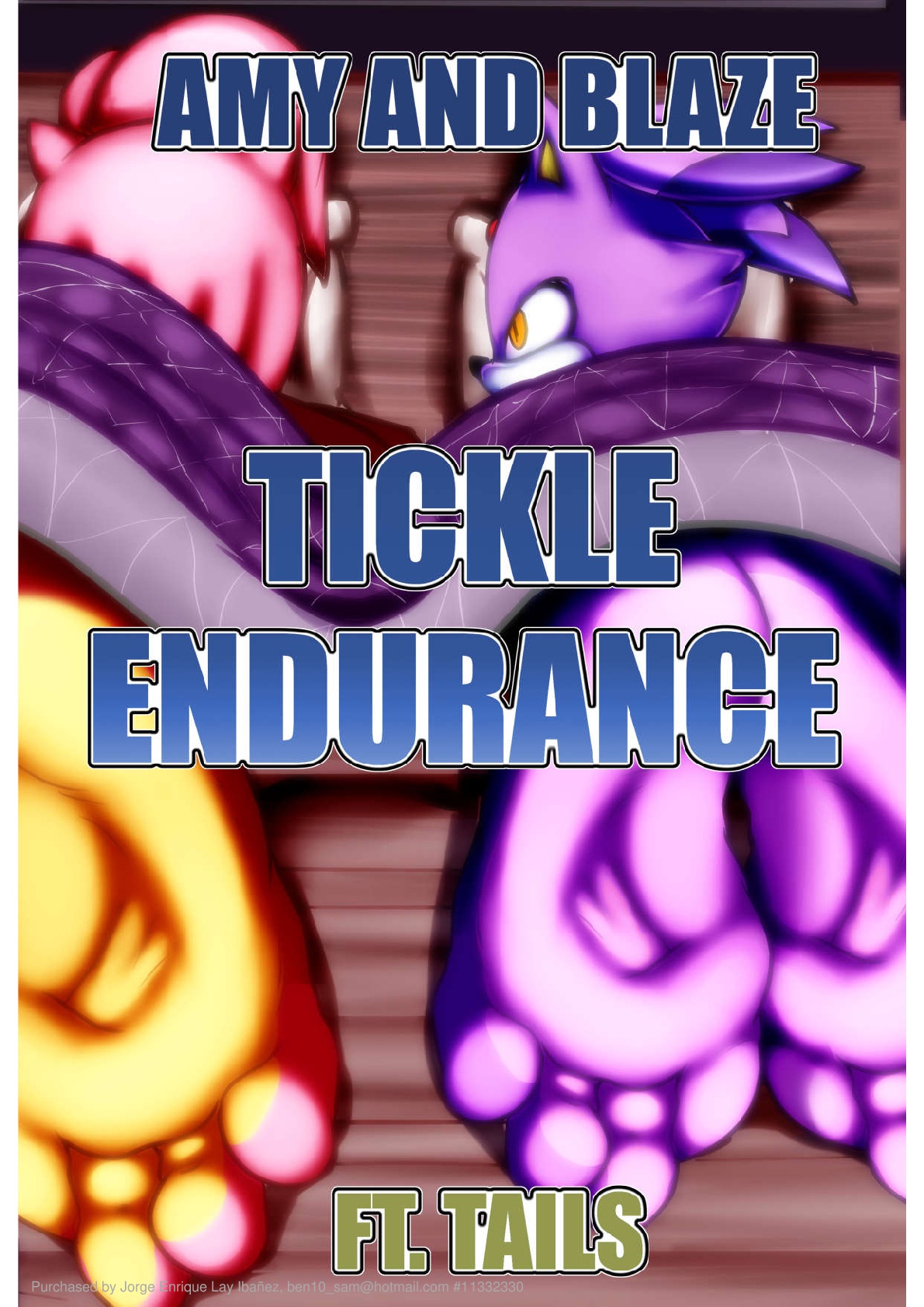 Amy and Blaze tickle endurance page 1 full