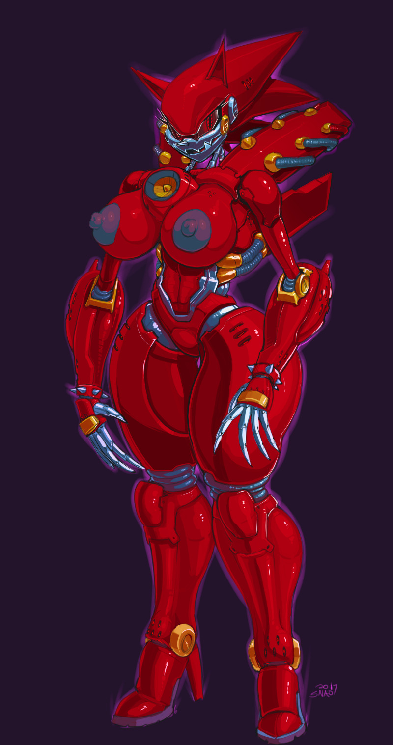 Sexy artwork of Mecha/Metal Sonic page 9 full