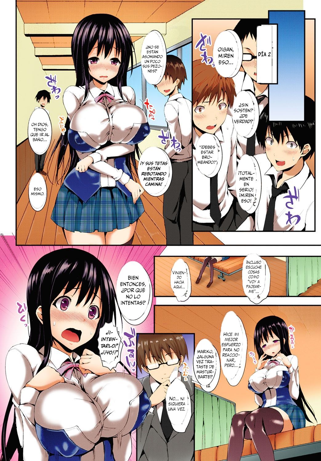 Kinyokubu - Kyoushi no Ore ga Joseito-tachi ni Seikyouiku no Jisshuu!? | Club de la Abstinencia Entrenamiento Sexual Práctico Para Estudiantes Femeninas Ch. 1 page 8 full