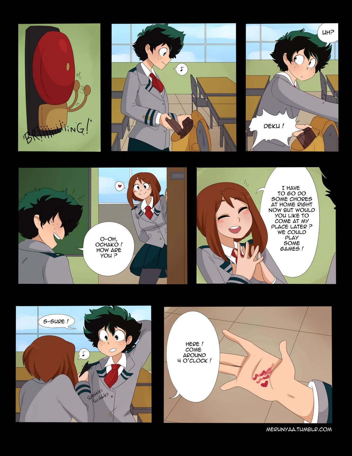 Untitled Boku no Hero Academia Diaper Comic + Extras page 1 full