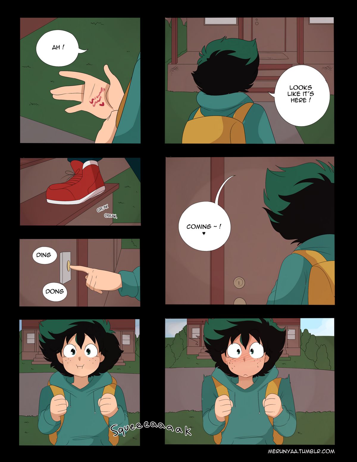 Untitled Boku no Hero Academia Diaper Comic + Extras page 4 full
