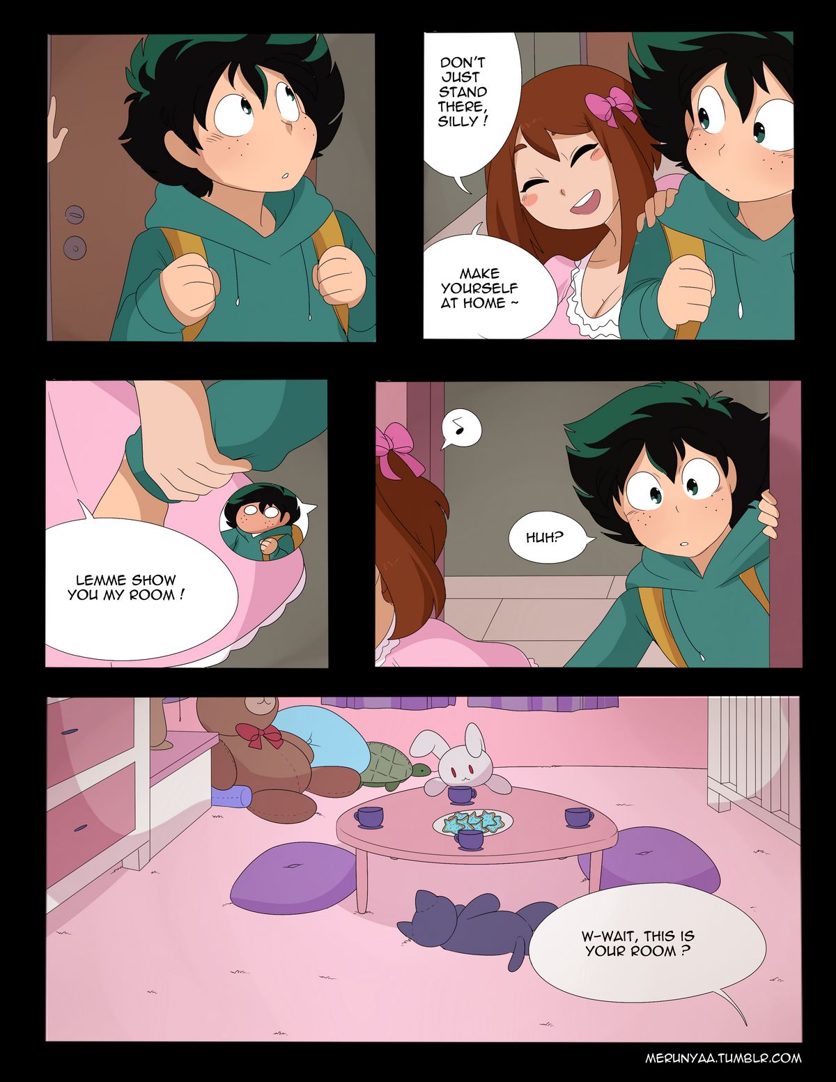 Untitled Boku no Hero Academia Diaper Comic + Extras page 6 full