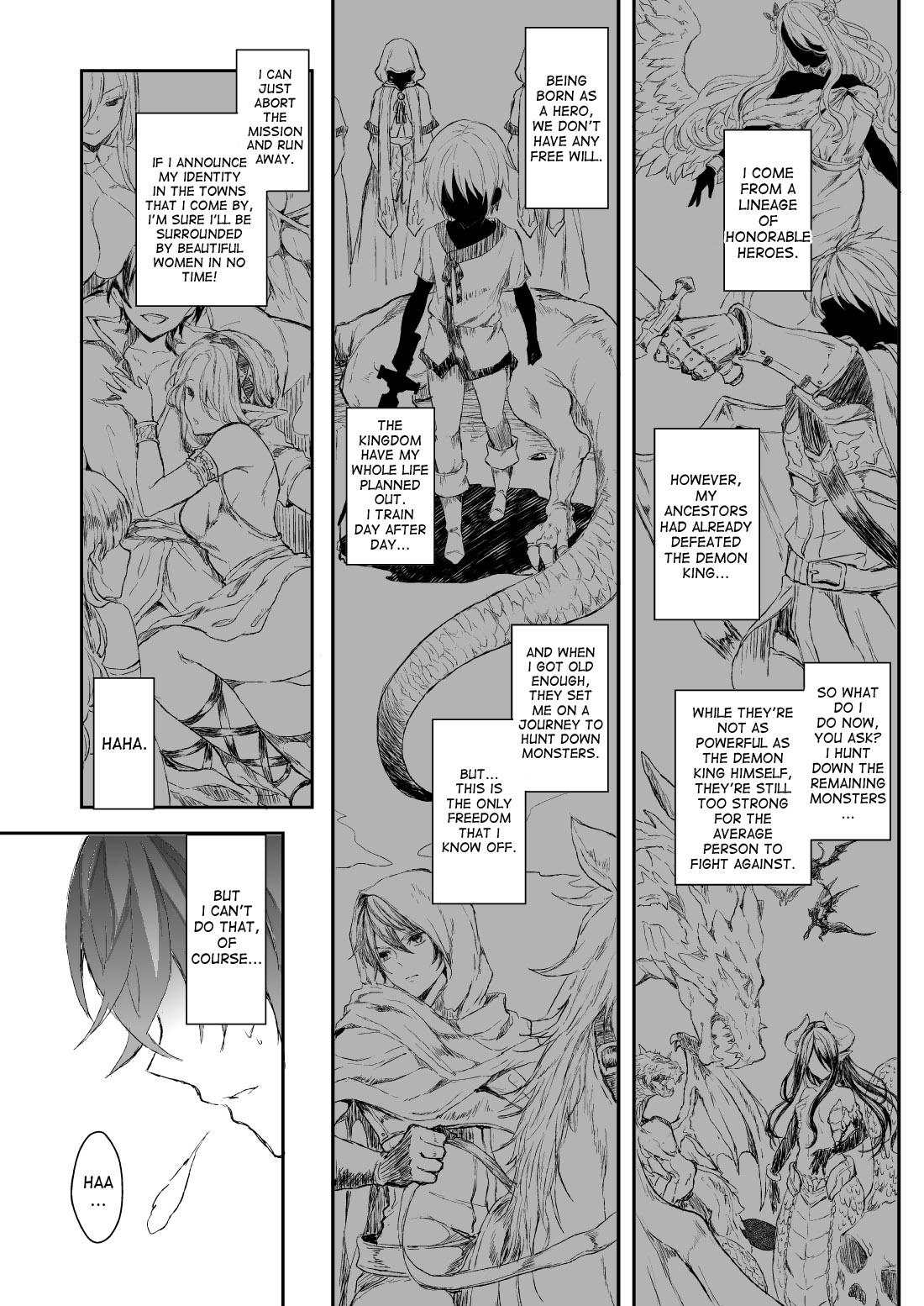 Shokushu to Nyotaika | Tentacle and Feminization page 3 full