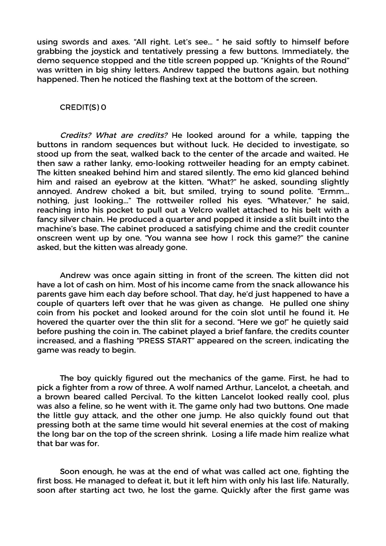 Zero Credits page 8 full