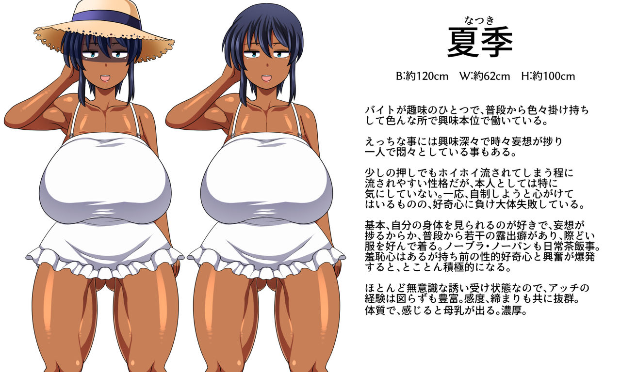 Kasshoku Musume Natsuki-chan ~Inaka no Natsuyasumi Hen~ page 2 full