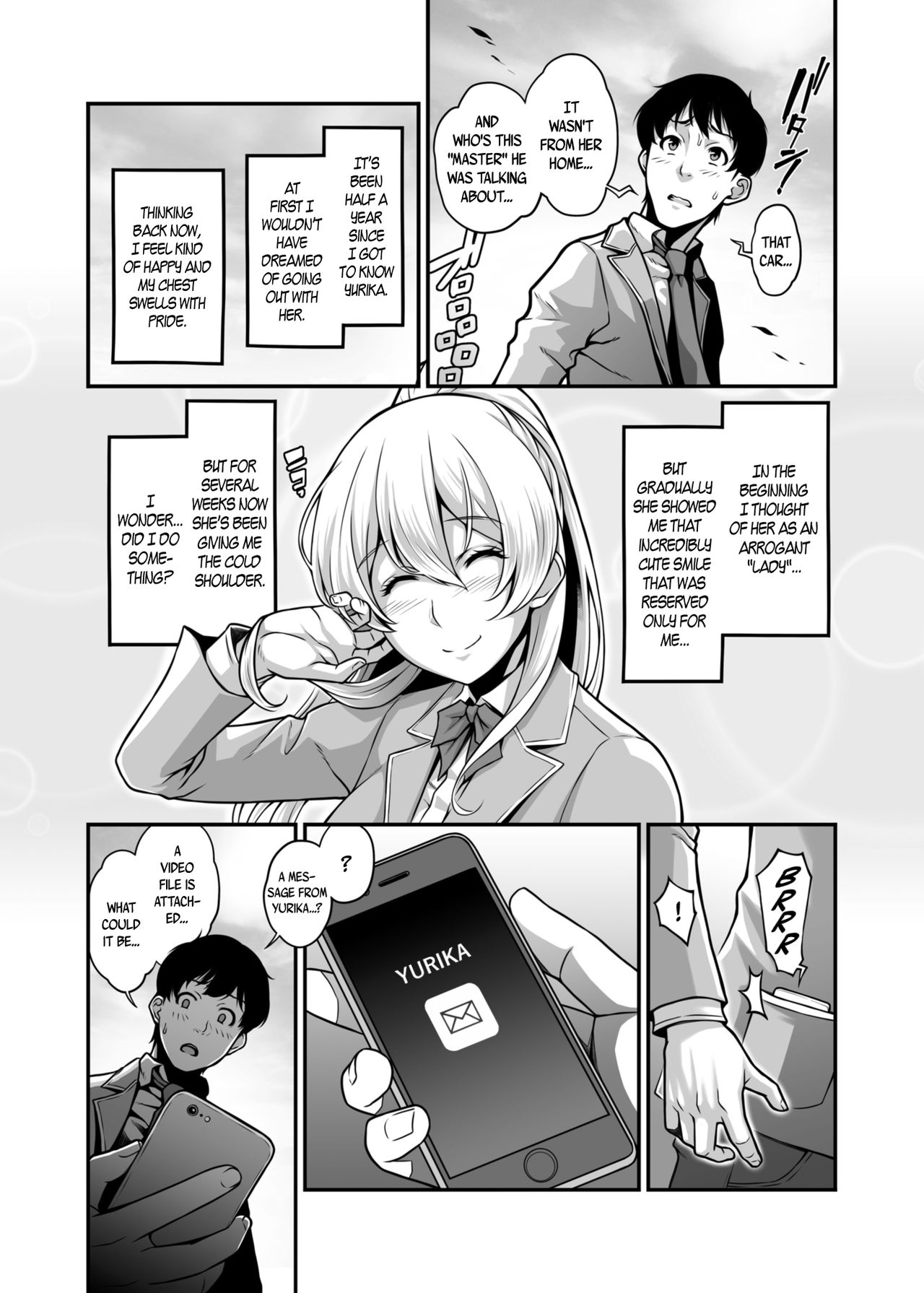 Daraku Reijou Hakoiri Ojou-sama Netorare Choukyou Kiroku | The NTR Diaries of a Sheltered Young Ojou-Sama page 4 full