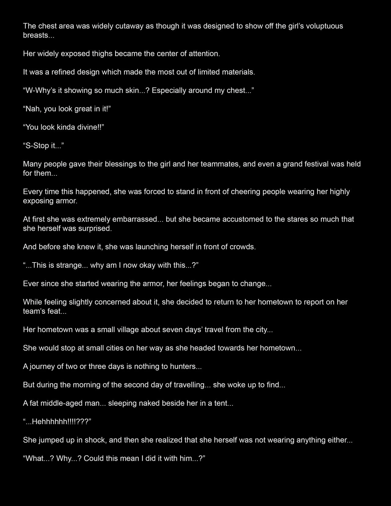 Monster Hunter Ryoujoku Chapter: Escadora Hunter page 5 full