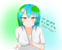 Earth-chan and friends