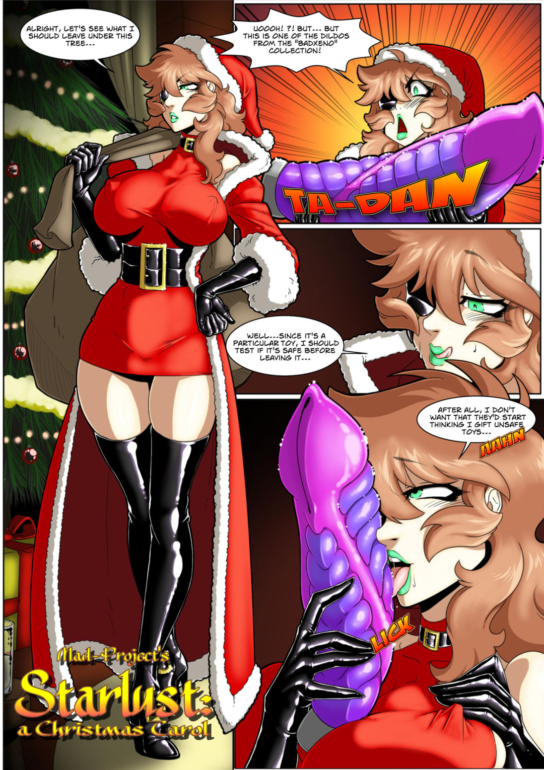 Starlust: a Christmas Carol page 1 full