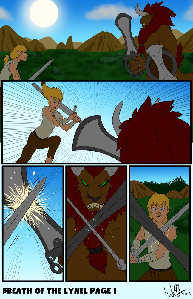 Breath of the Lynel page 1 full