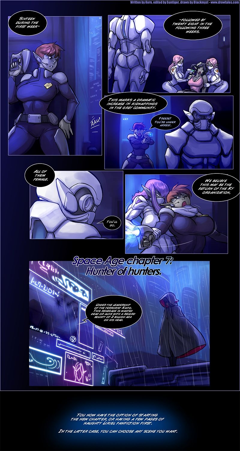 Drowtales: Space Age ch. 7 page 1 full