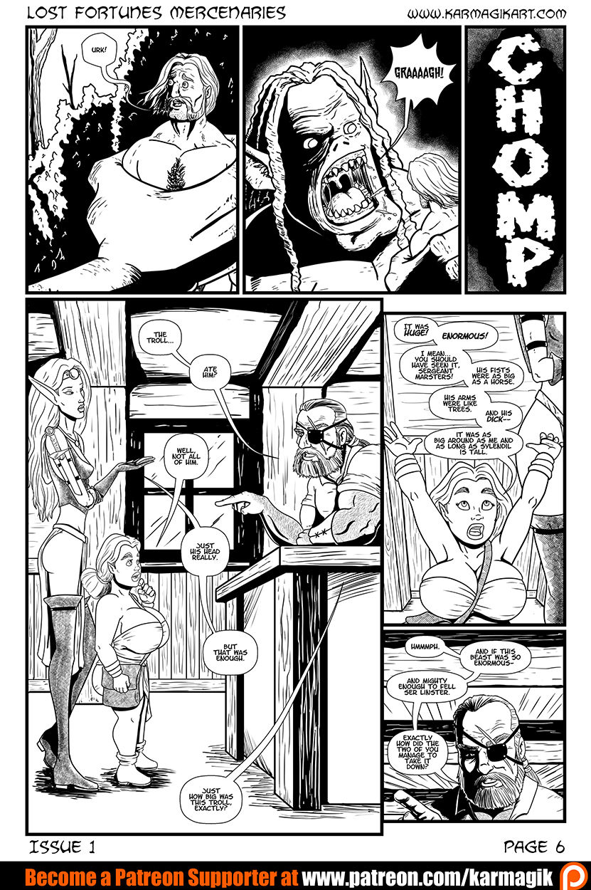 Lost Fortunes - Mercenaries Book I - Ink page 7 full
