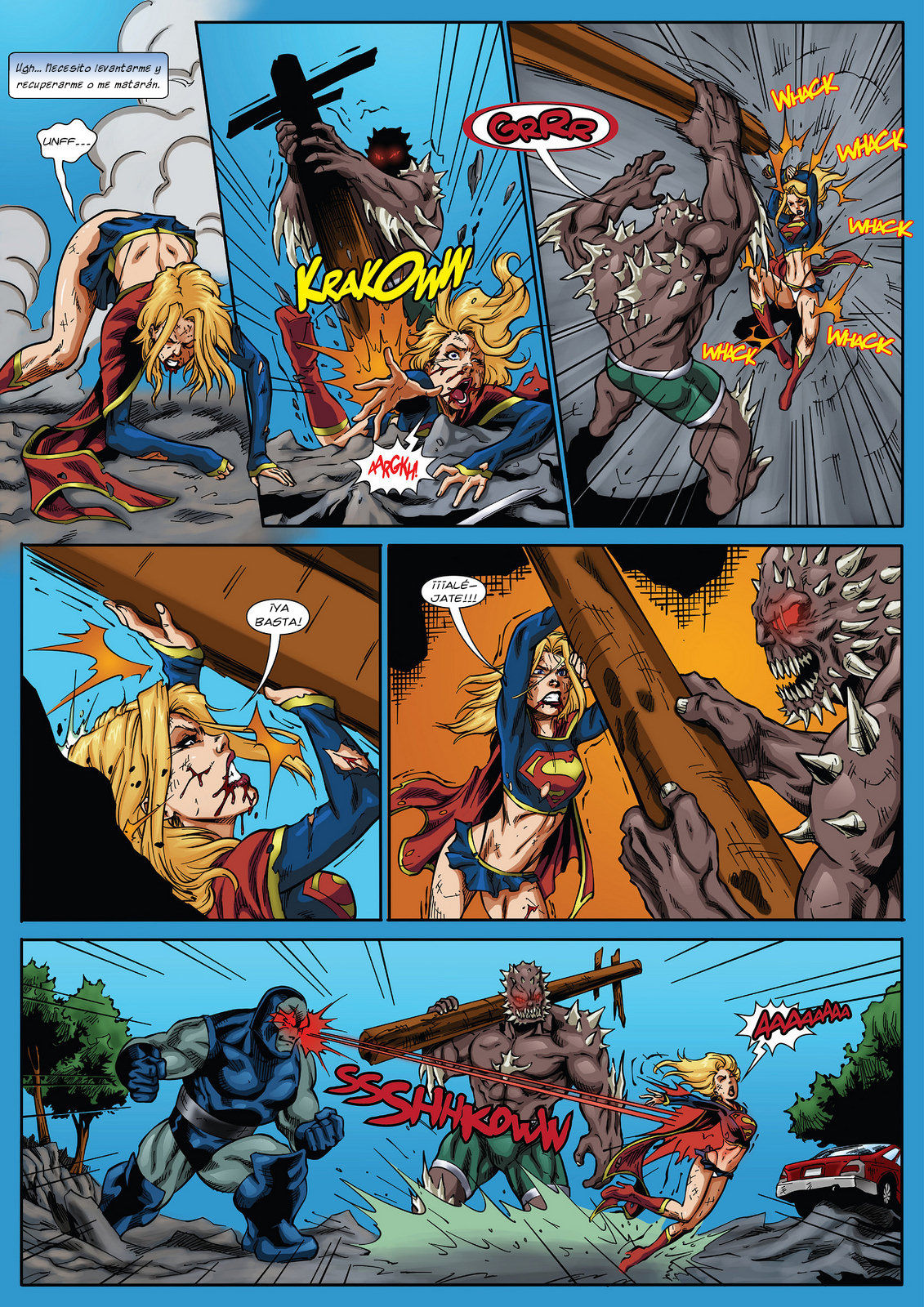 Supergirl's Last Stand page 10 full