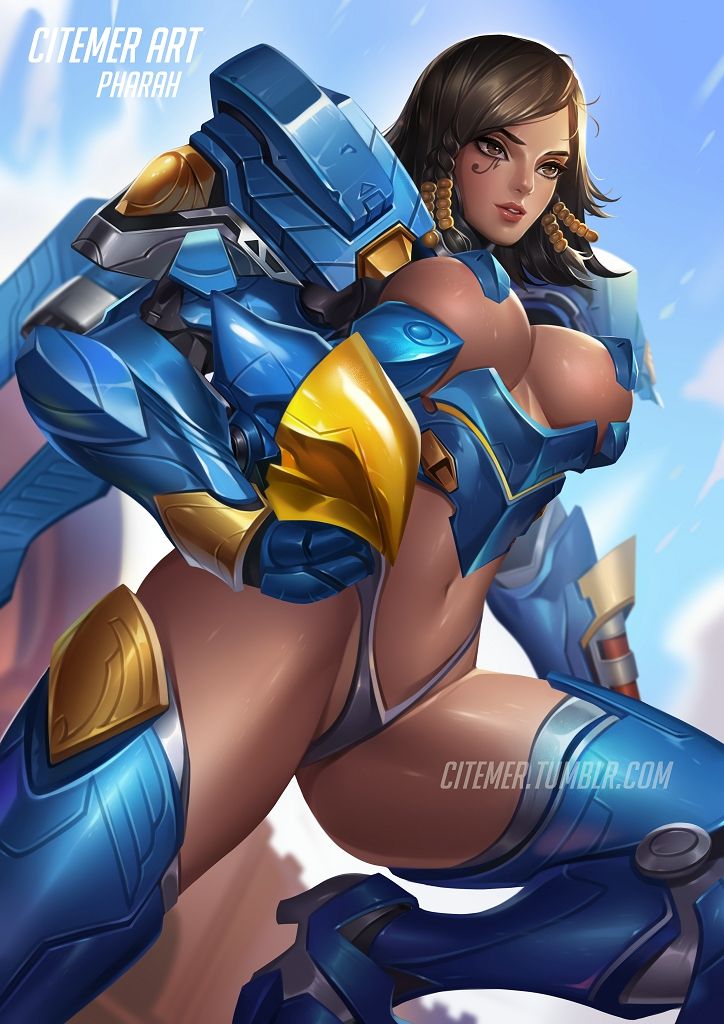 Fareeha Amari aka Pharah page 1 full