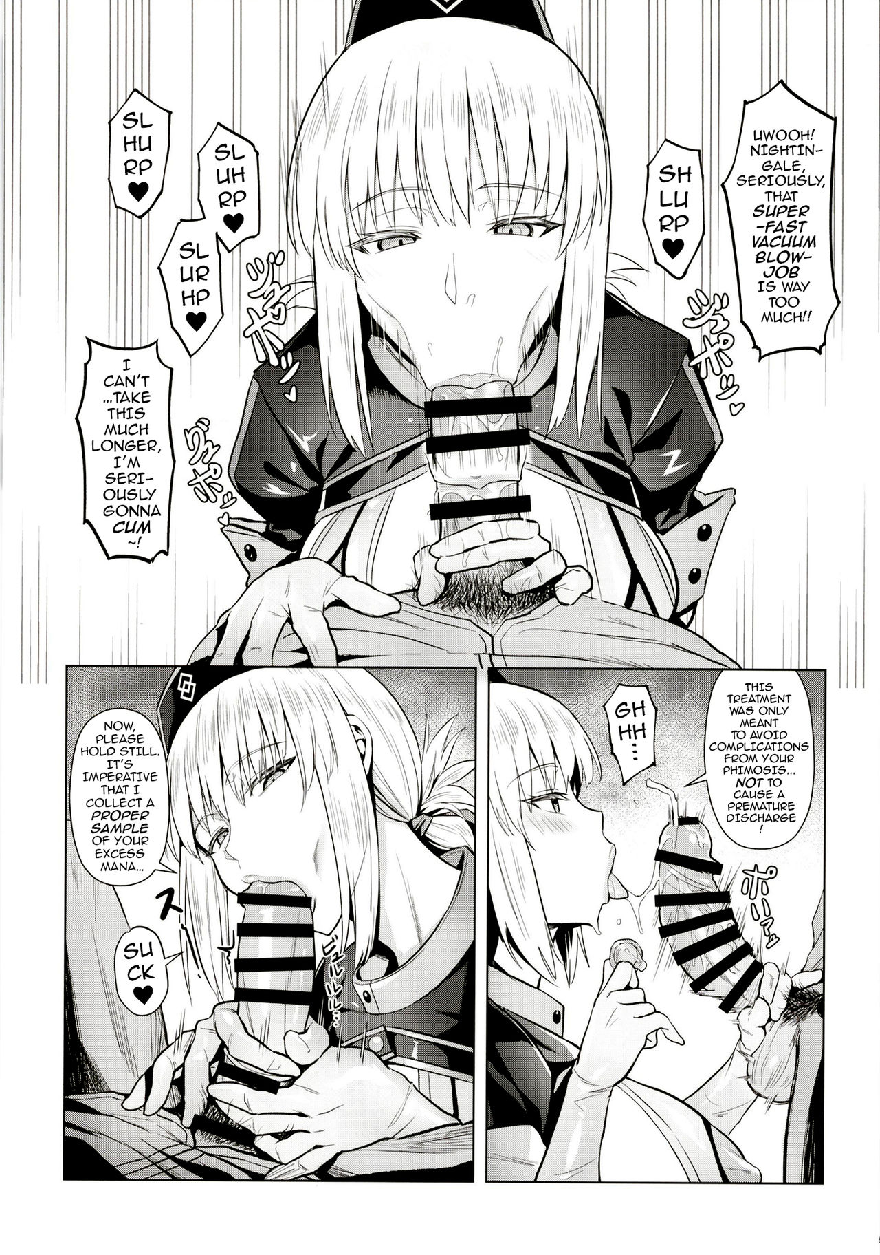 Fuchou no Sakusei Ryouhou | The Nurse Manager’s Hardcore Milking Treatment page 7 full