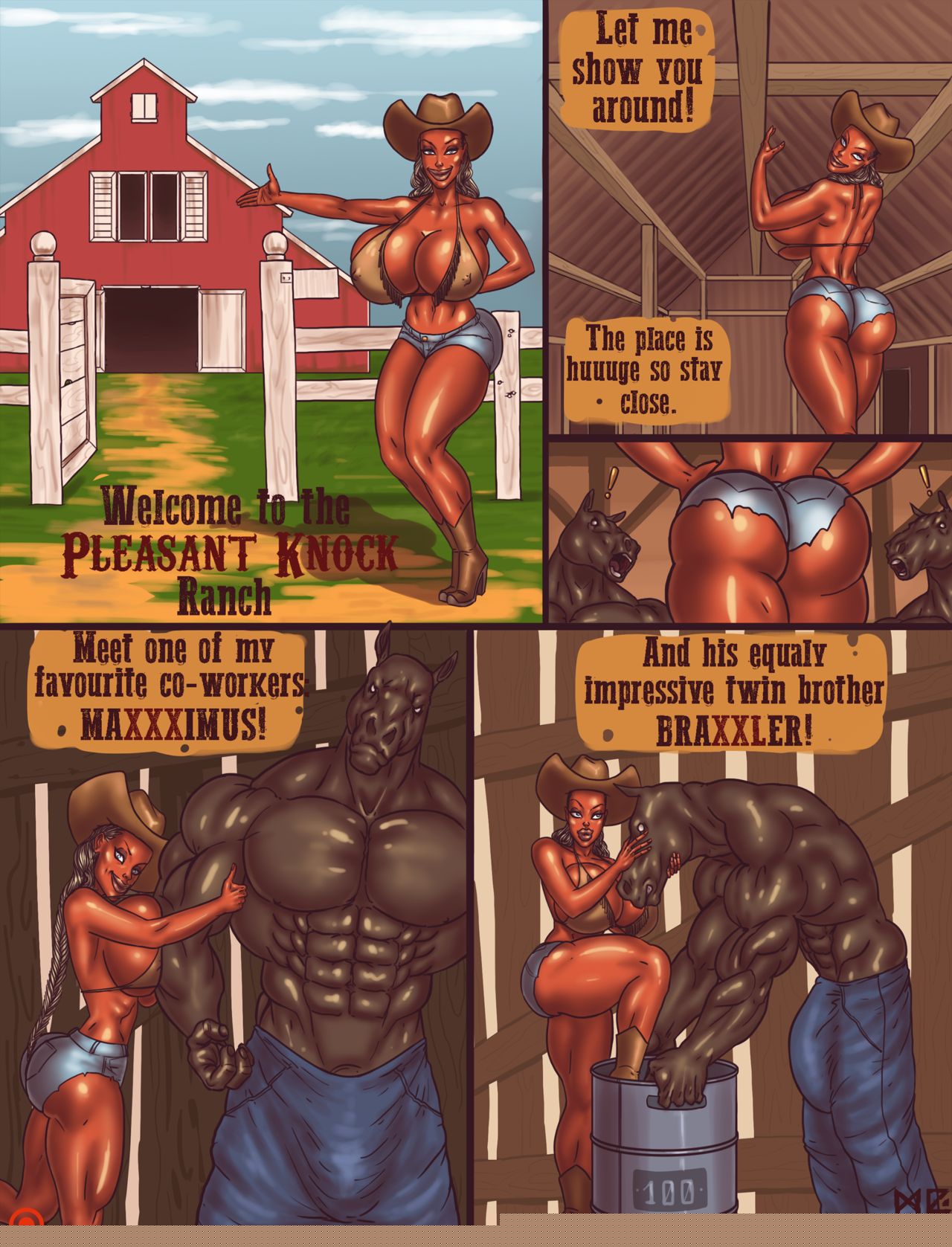 Welcome To The Pleasent Knock Ranch page 1 full