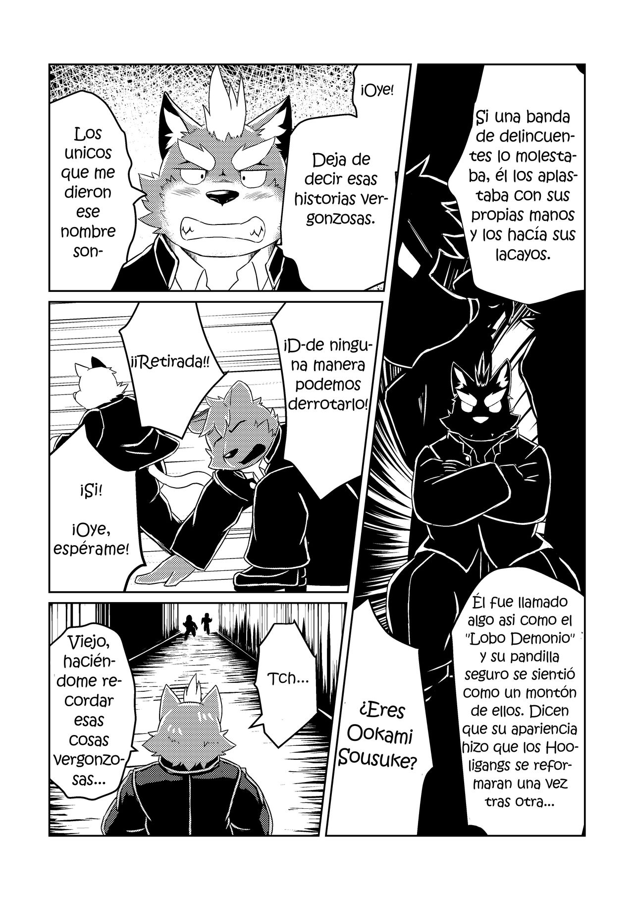 PASSION Ookami Sousuke no Junan | La Pasión de Ookami Sousuke page 4 full