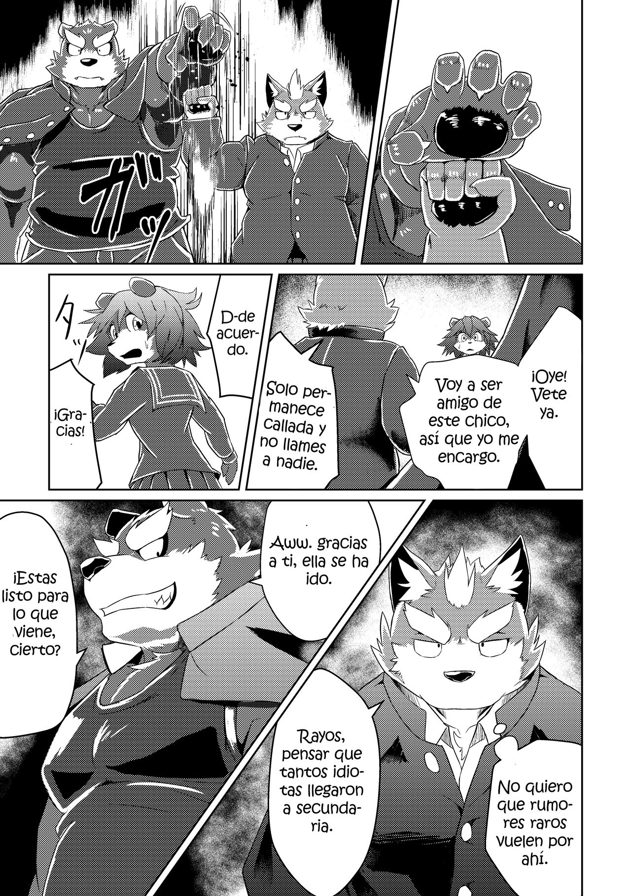 PASSION Ookami Sousuke no Junan | La Pasión de Ookami Sousuke page 9 full
