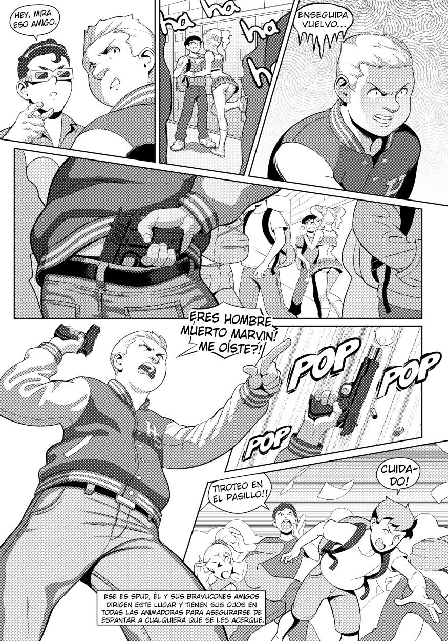 Hot Shit High! cap.1 page 5 full