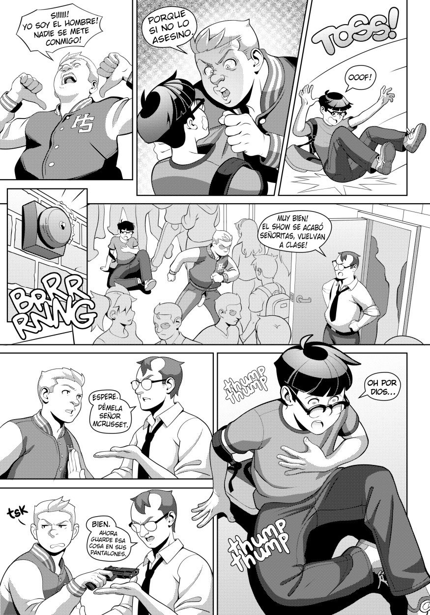 Hot Shit High! cap.1 page 9 full